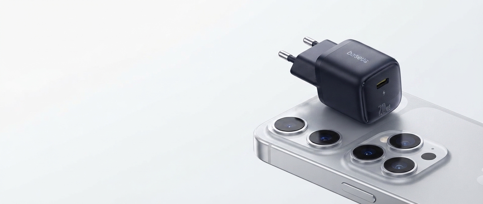 Carregador Rápido PD Mini 20W da Baseus/Essager