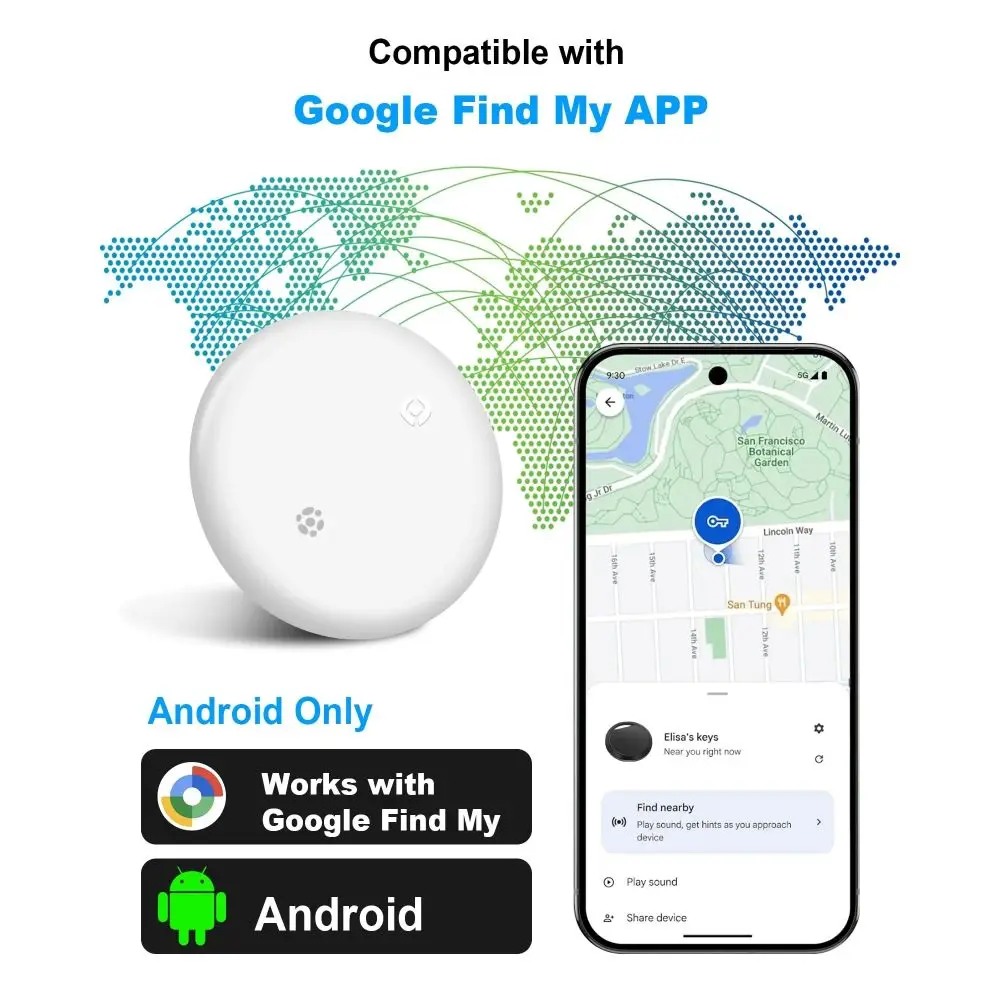 Integração Perfeita com o Google Find My