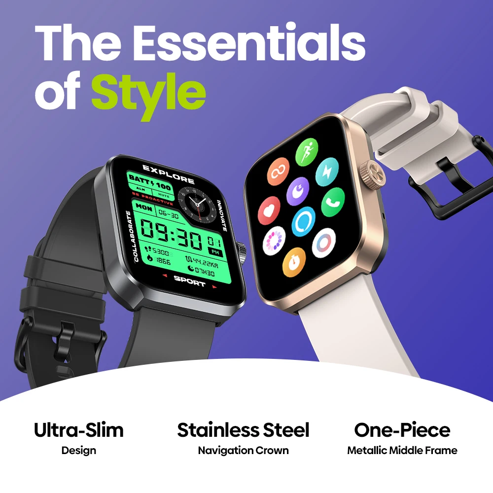 Smartwatch Zeblaze Beyond 3 Plus com GPS e Tela AMOLED